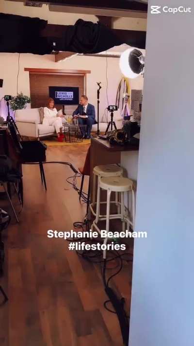 Stephanie Beacham in some behind-the-scenes footage of 'Life Stories' with Lewis Nicholls (in association with Shane Solomon). Enjoy!