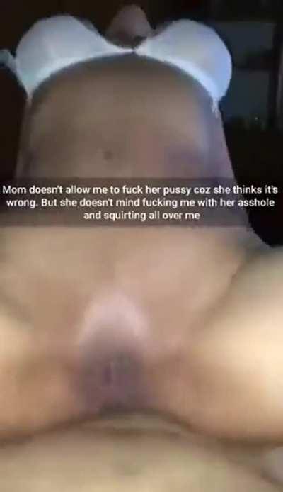 One day I’ll get back into moms pussy where I belong