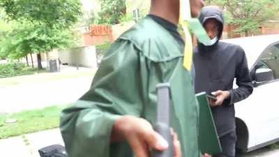 Teenage Gangsters show off their full auto Glock switches. One of them just graduated 8th grade.