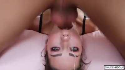 Pretty face gets fucked