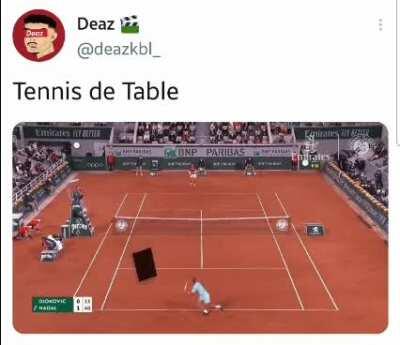 Table tennis is quite an extreme sport