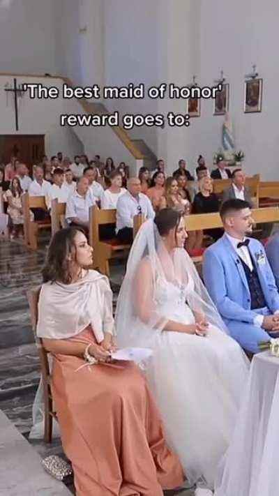 She knew she picked the right one