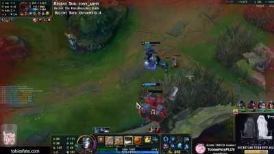 Repping us in Tobias' stream today, while autofilled JG