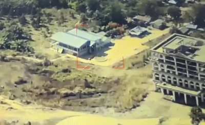 explosion that destroyed the residence located on the Thai side near the Thomoda Casino.