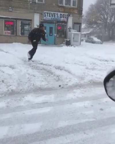 Sliding into a new week like