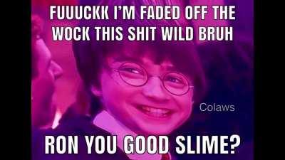 harry potter smokes weed