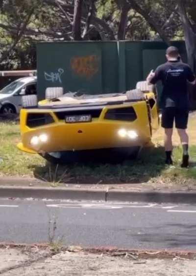 Dad's gonna be mad...