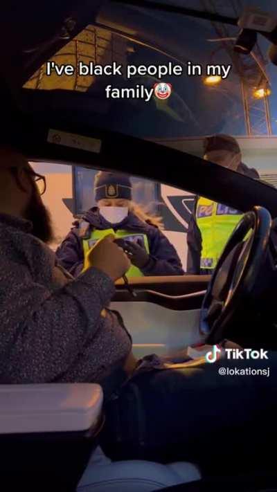 Driving while black in Sweden