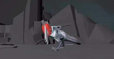 Chainsaw Raptor (animated by @JeanAnimate)