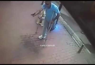 The one legged assassin