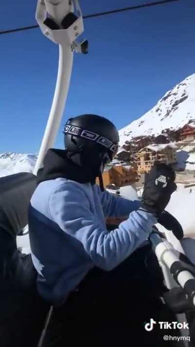 Unless she in on it, it's asshole behaviour