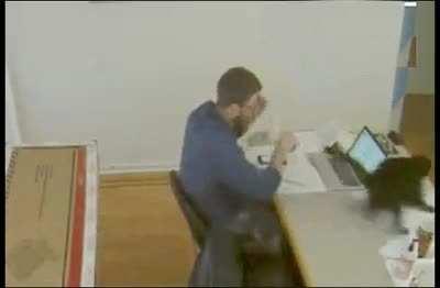 Poorly catculated landing.