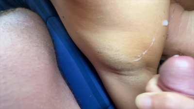 Use my armpit like a pussy, then cum on it!