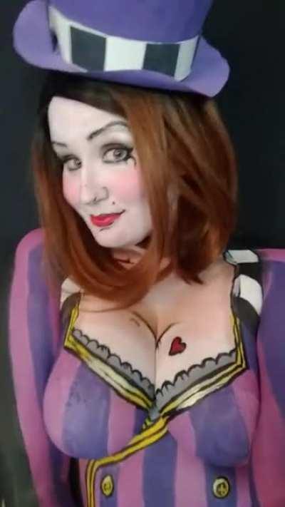 [NSFW] Self-Painted Bodypaint - Mad Moxxi - Borderlands
