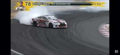 Ueno did a great job in d1 Friday/Saturday!