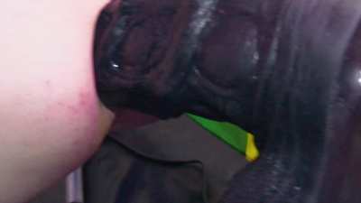 Close up of my orgasmic gape after some good industrial fucking