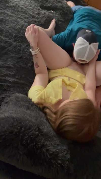 Redheaded fuck doll here for your pleasure