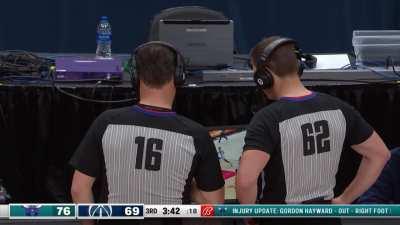 [Highlight] David Bertans Flagrant 1 foul on LaMelo Ball