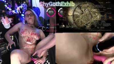 hot wax, multiple orgasms, and spanks!