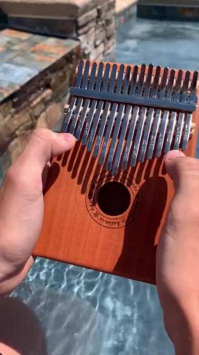 Haggstrom on Kalimba