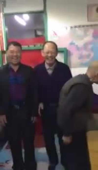 Son, father, grandfather, great-grandfather and great-great-grandfather.