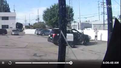 Happened this morning in front of my shop… I’m still laughing!