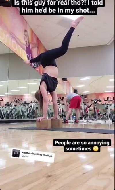 This is my half of the gym