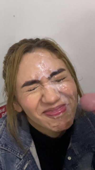 Risky facials are always the best 🥵