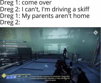 Skiff going to lightspeed