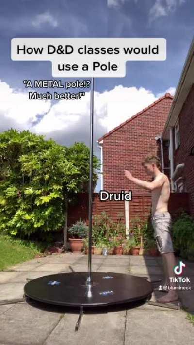 When the party ends up in a nightclub between quests...