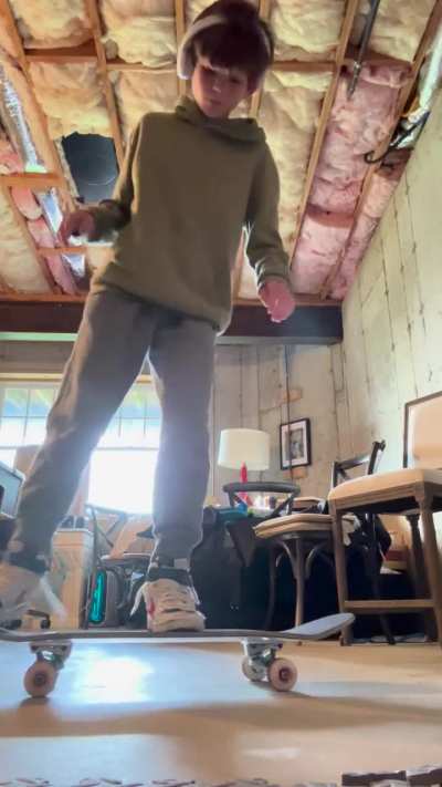 First time kick flipping, any advice?