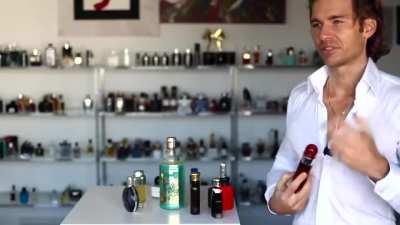 To review a fragrance