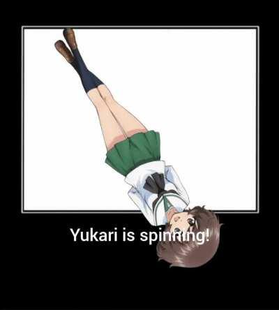 I think what Yukari is spinning! 