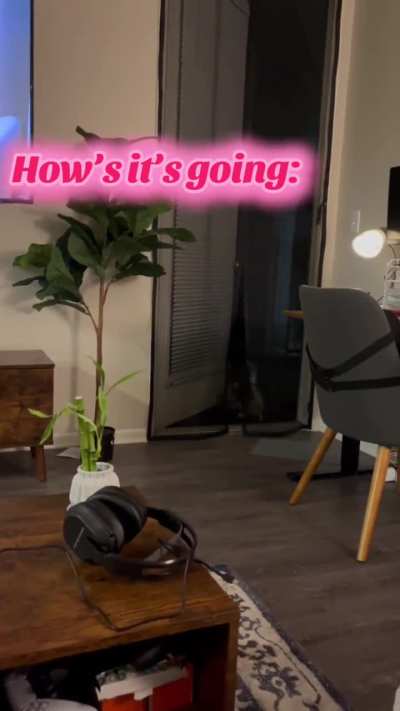 She does it exactly how she was taught, what a smart little baby