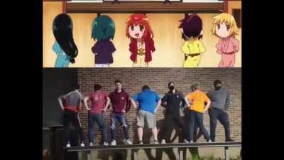 Just Guys Being Anime