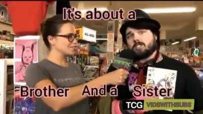 I think his soul has left his body