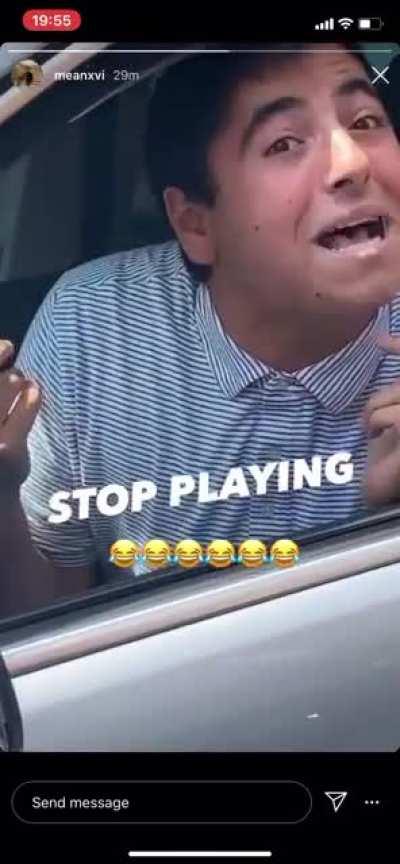 Uzi’s manager story, Uzi is there I think you can hear him laughing 😹🙃