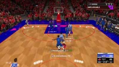 And-1 Green from 3!!! PG coming in clutch