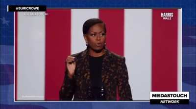 Michelle Obama - voting for Trump or not voting at all? Snap out of the fog!