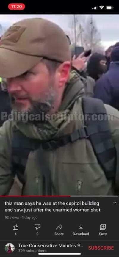 Crew of militia idiots confess they stormed the Capitol and were 8ft from woman getting shot