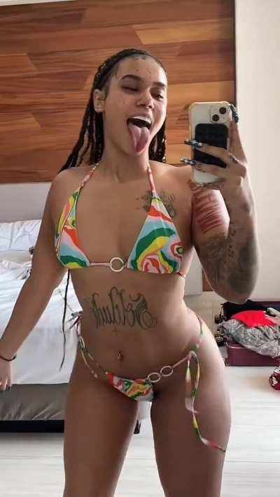 Thick af on vacation