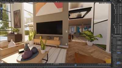 I have been working on 8 Blender Eevee houses, This is number 2! (Full vid in comments)