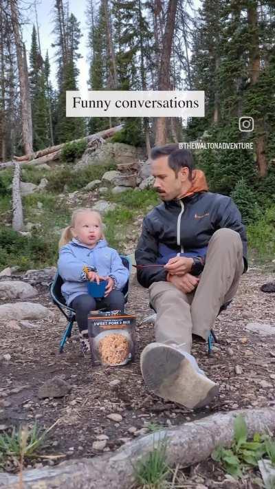 Daddy-daughter camping trip Part 2