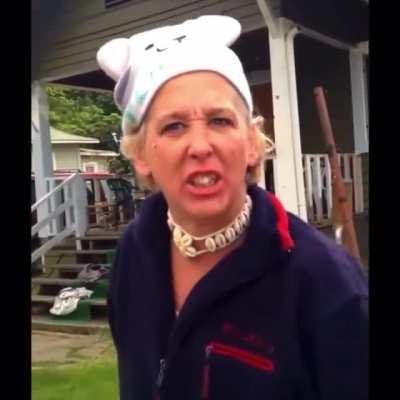 The kids are her friends!