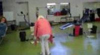 Grandma does double backflip