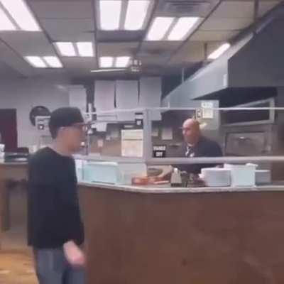 The Pizza Is Aggressive…