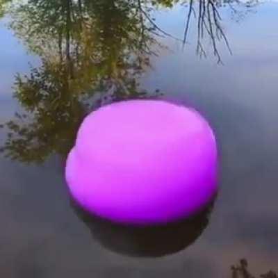 Smoke filled bubbles