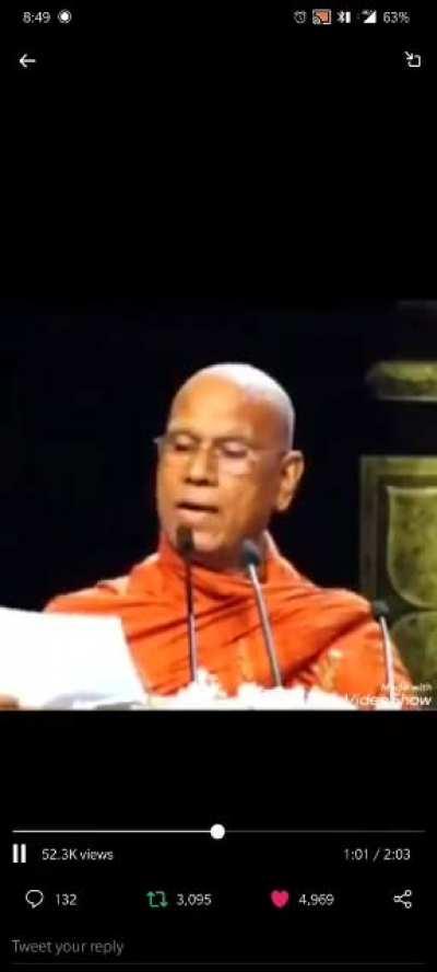 SriLankan Buddhist has some questions for peaceful people