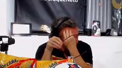 CRAQUE NETO REACTS CORINTHIANS 1 X 5 FLAMENGO