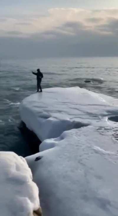 Going for an (un)expected swim 🏊